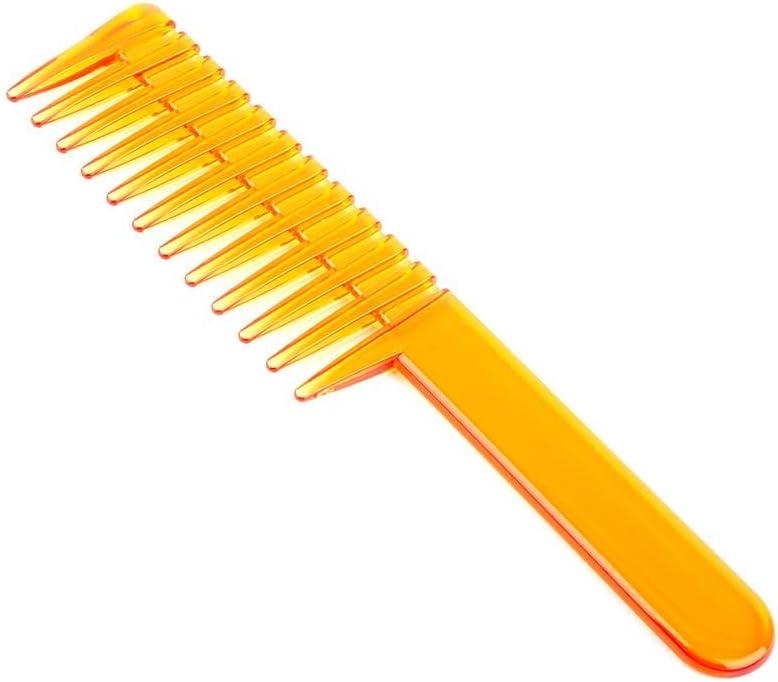 Daiso Wave Comb With Honey Oil, Orange - Image 3